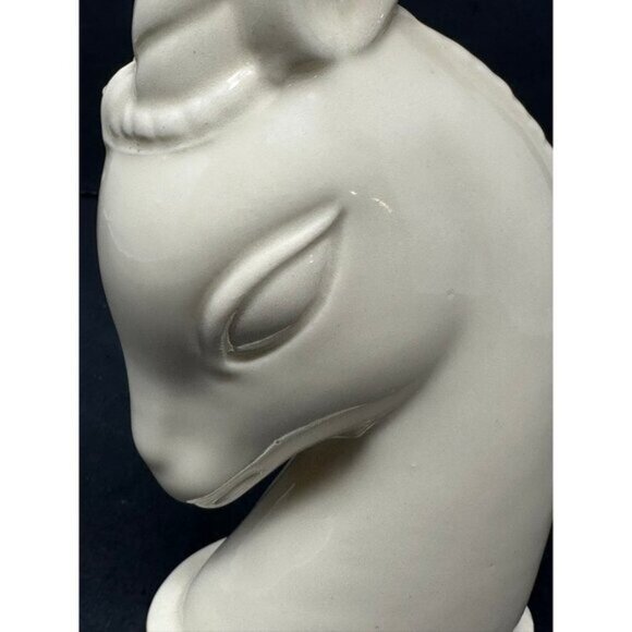 Vtg 1940s PRINCETON CHINA Art Deco GAZELLE ANTELOPE HEAD Trenton New Jersey - Picture 8 of 9